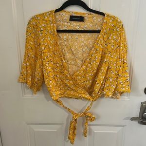 MinkPink Floral Top